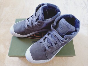 【未使用品】KEEN キーン ELENA MID 23cm グレー レディース 靴 シューズ sneakers スニーカー