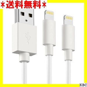 DNIO 2023新版 iphone 充電器 ケーブル 8 7 6 Plus iPad 各種対応 white1 215