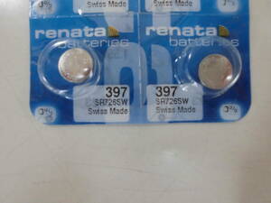 在庫限り◎☆1個☆レナタ電池SR726SW(397)使用推奨11/2026追加有B◎送料85円◎