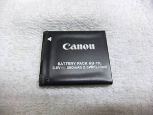 純正 CANON キャノン NB-11L バッテリー 動作確認済 送料140円 ①