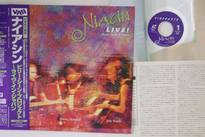 LASERDISC Niacin Live! Blood, Sweat & Beers VALJ1030 VIDEO ARTS Japan /00500