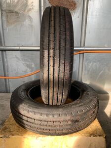 送料込み！175/75R15 BRIDGESTONE R202 23年 新古品 ２本 LT