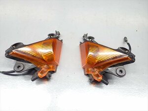 βFA30-2 カワサキ ZX-10R ZX10R ZXT00C Ninja (H16年式) 純正 フロントウインカー レンズ 左右 破損無し！