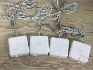 【動作OK♪】Apple 純正 45W MagSafe Power Adapter A1374 ACアダプター ×4個 動作品