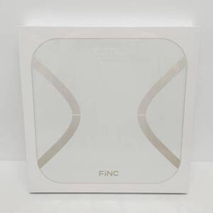 ●未使用 FINC CS20E-mini オリジナル体組成計 ホワイト 未開封 スマホ管理機能 Bluetooth 体重計 内臓脂肪 BMI M1145