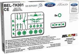 プラッツ/ベルキット BELTK001 1/24 フォード フィエスタ S2000/WRCキット (BEL003/003)用 グラベル仕様 コンバージョンセット