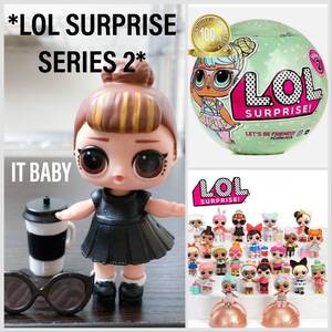 正規品　LOL SURPRISE SERIES 2 LOL サプライズ　廃盤　ボトル　IT BABY イットベイビー　ドール　着せ替え　人形