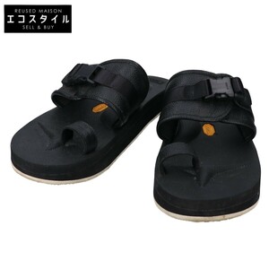 SUICOKE スイコック x nonnative ノンネイティブ ハンター レザーベルト シボ革 シューズ 28 ブラック メンズ