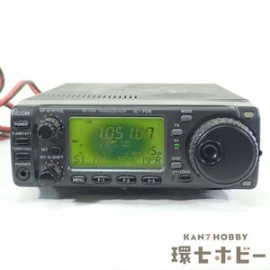 0KK23◆②ICOM/アイコム IC-756 HF/VHF トランシーバー 通電OK 動作未確認 ジャンク/アマチュア無線 送:-/80