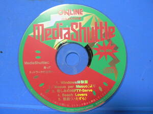 送料最安 \140　CDO06：Media Shuttle　メディアシャトル　月刊ONLINE TODAY　95年8月号付録のCD　by MACROMEDIA