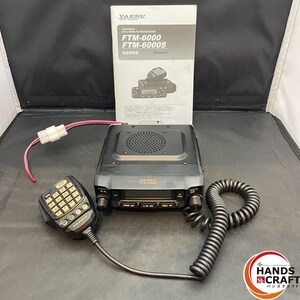 △【中古】 YAESU FTM-6000 S 144/430MHｚ ＦＭ トランシーバー 現状品お渡し 無線機 ヤエス アマチュア無線