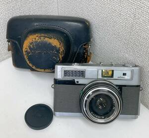 【MINOLTA uniomat ROKKOR 1:2.8/45 ミノルタカメラ】フィルムカメラ/レトロ/現状品A69-196