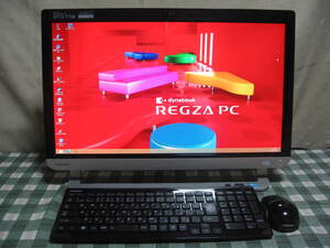 （21型ワイド液晶画面) ＃＃東芝 dynabook REGZA PC D713/T7JB Windows 8 Home ＃＃(地デジ放送視聴対応)