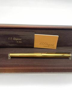 S.T.Dupont デュポン SILVER925 ペン先K18 750 18ct 万年筆 