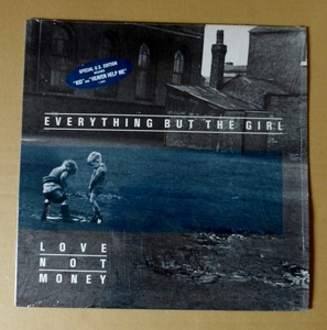 EVERYTHING BUT THE GIRL「LOVE NOT MONEY」米ORIG [SIRE] ステッカー有シュリンク美品