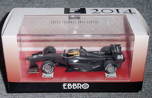 1/43 SUPER FORMULA SF14 トヨタ No.00 TOYOTA MSJ 2013 45112 スーパーフォーミュラ