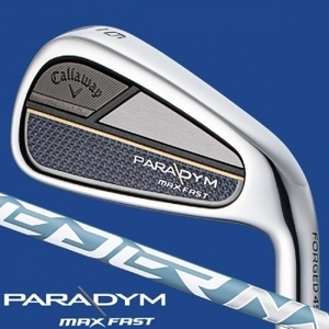 ★激安新品★ PARADYM MAX FAST アイアン 5本セット(6-PW) Speeder NX 40 Callaway (R) パラダイム スピーダー