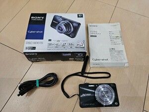 中古　SONY Cyber-Shot サイバーショット DSC-WX170 コンパクトデジタルカメラ