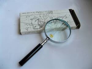 【全国一律送料込】 文房具 虫眼鏡 002 虫メガネ 65mm ルーペ magnifying glass