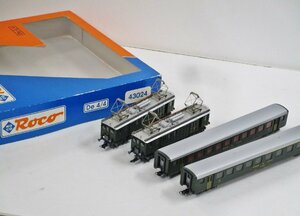 ROCO 43024 De 4/4 SBB Standard Coaches 4両セット【C】krh092102