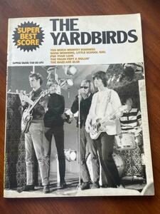 ★ Yardbirds ヤードバーズ スーパーベスト バンドスコア 楽譜 エリッククラプトン ジェフベック 