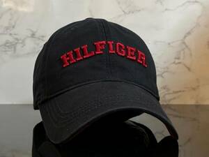 【未使用品】575KF★TOMMY HILFIGERトミー・ヒルフィガ－ チノキャップ 帽子 上品で高級感のあるネイビーのコットン素材♪《FREEサイズ》