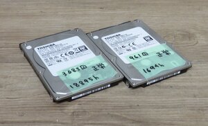 ★≪中古品≫WD HDD 2.5 1T MQ01ABD100 ２台[t25011315]