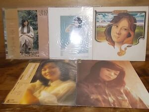 BX0866　【未確認】　太田裕美　LP5枚セット