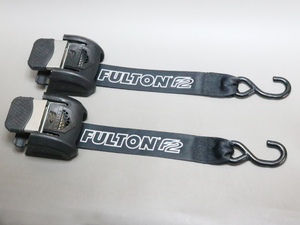 【即納】Fulton F2 収納式ステンレス トランサム タイダウンベルト トランサムタイダウン固定式 トレーラー 水上バイク 管理番号[UH0667]