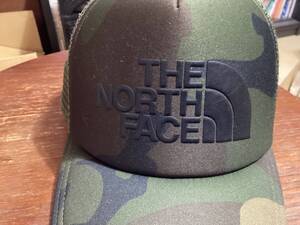 THE NORTH FACE 迷彩柄Cap 帽子　美品　フリーサイズ