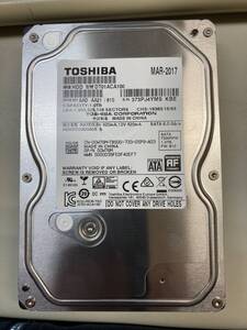 ★3.5インチ　SATA　1TB　東芝　DT01ACA100　中古品★