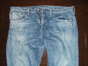 ★ Levis リーバイス 511 / スリム ジーンズ 赤耳 色落ち良 / W34(W90cm L73cm 裾36cm) ★