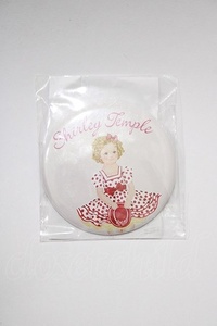 Shirley Temple / 缶バッジ ピンク H-24-11-15-065-ET-ZA-KB-ZH