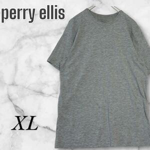 perry ellis ペリーエリス　Tシャツ/カットソー 半袖 グレー　XL 2655