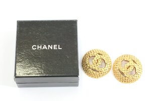 CHANEL シャネル 29 ココマーク ゴールドカラー ヴィンテージ イヤリング レディース アクセサリー 3620-A