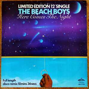 The Beach Boys/Here Comes The Night/英Org./12インチ/Bruce Johnston/Brian Wilson