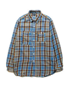 未使用/新品/タグ付き/ENGINEERED GARMENTS Work Shirt/Cotton Heavy Twill Plaid/エンジニアードガーメンツ/長袖/ネルシャツ