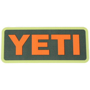 イエティ ロゴ ステッカー YETI LOGO STICKER C シール デカール クーラー タンブラー アウトドア チューン デコ カスタム ネコポス 新品