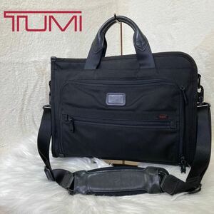 TUMI ビジネスバッグ ブリーフケース トゥミ ショルダーバッグ 2WAY ブラック 26132DH