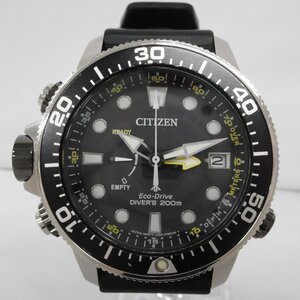 ID440 CITIZEN J250-S115477 Eco-Drive シチズン ラバーベルト プロマスター アクアランド 中古