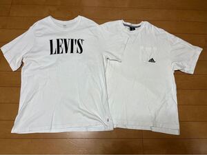 Adidas & Levi’s Tシャツ セット XL アディダス リーバイス