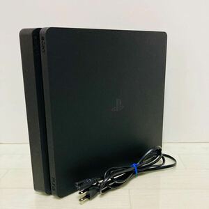 SONY PS4 PlayStation4 CUH-2000A ジェット・ブラック　500GB プレイステーション4 本体　電源ケーブル　プレステ4 【1円スタート】