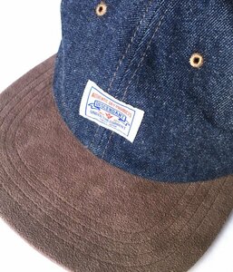 希少★新品本物【INDIGO】★DRY LOG CAP ドライ ログ デニム キャップ 正規店購入 ディセンダント 入手困難 限定 DESCENDANT 20AW 即日発送