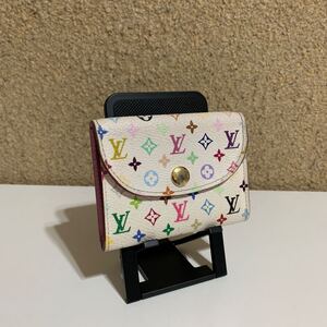 良品　 LOUIS VUITTON ルイヴィトン モノグラム　マルチカラー　 コインケース　小銭入れ　 財布