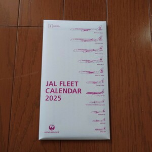 JALカレンダー　2025年 卓上カレンダー FLEET 卓上