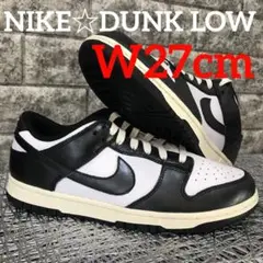 NIKE☆DUNK LOW★BLACK-COCONUT MILK★W27cm