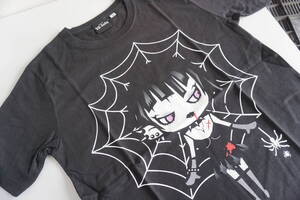 X JAPAN YOSHIKI VIOLET UK VK-dollz*Sサイズ*Tシャツ*黒*ヨシキ　エックスジャパーン