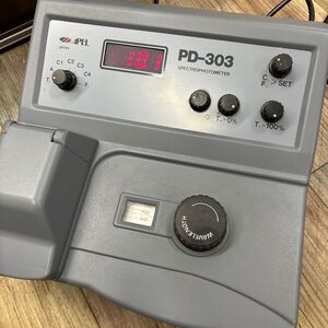 動作品 APEL アペレ 分光光度計 PD-303