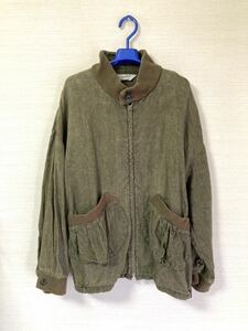 【即決】19SS テンダーロイン LINEN SWING TOP リネン スウィングトップ ジャケット グリーン