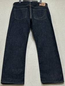 ※桃太郎ジーンズ MOMOTAROJEANS 銅丹 G014-MB セルビッチ デニムパンツ 日本製 濃紺 大きいサイズ 36 　　　　　　 BJBD.F